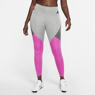 Leggings Nike One Mid-Rise Dama Gri Fucsie Negrii | PRJN-38614